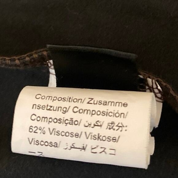 Shein Brown Strapless Belted Tube Faux Leather Vegan Corset Bustier Crop Top 2 - Picture 5 of 5